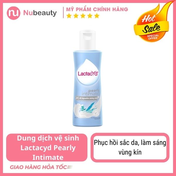 Dung dịch vệ sinh Lactacyd Pearly Intimate