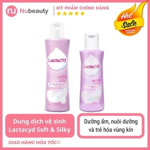 Dung dịch vệ sinh Lactacyd Soft & Silky